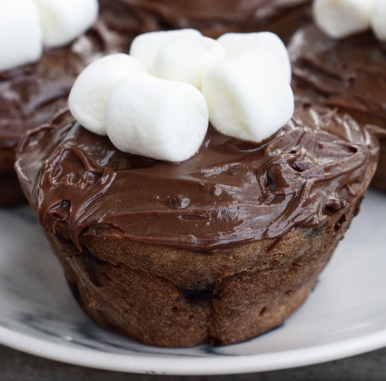 Muffins chocolat & Chamallow