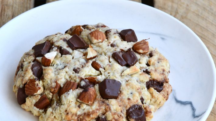 Cookies vegan chocolat et amandes
